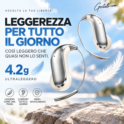 🎁 NOVITÀ 2026 – SCONTO DEL 50%! 💥 Auricolari Bluetooth 6.0 – 4,2 g ultraleggeri, sensazione quasi invisibile. 48 ore di autonomia, IPX5 resistenti al sudore. Perfetti per la corsa e l'ascolto quotidiano. ⚡✨