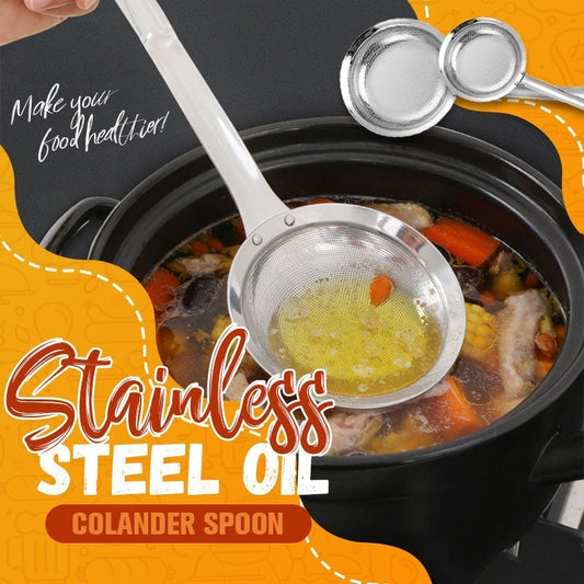 🔥 Colino in Acciaio Inox con Rete Fine – Scolatura Veloce e Senza Residui ✨