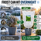 ⏳ Offerta a tempo limitato ⏰ Essenziale per il giardino d’inverno – Copertura antigelo per piante, traspirante e riutilizzabile per arbusti, piante in vaso e giovani alberi ❄️🌿
