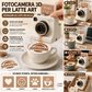 ☕🎄 Idea Regalo di Natale per Amanti del Caffè – Macchina per Latte Art 3D con Stencil | Divertente Coffee Art Maker ✨🎁