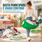 Cesto Pieghevole Porta Bucato Goitali® – Raccogli, Trasporta e Carica Più Facilmente