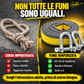 📢📢SCONTO DEL 50%!!⏰ Cavo di Traino da 8 Tonnellate con Grilli a U – Ideale per Traino di Emergenza, Auto e Fuoristrada ✨