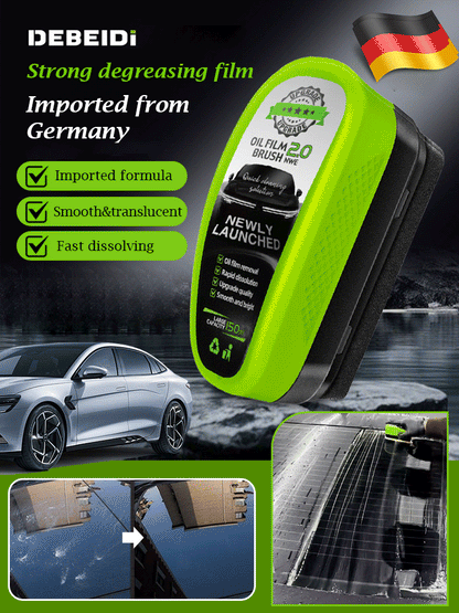 ✨🧽 Rimuovi Olio per Vetri Auto – Kit Sicuro + Spazzola | Protezione fino a 30 giorni. Approfitta del -50%! 🚘