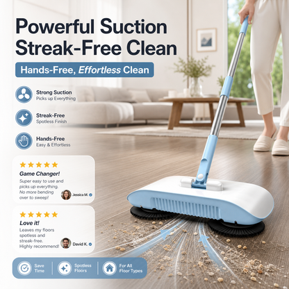 🤖💪 Robot aspirapolvere intelligente con funzione lavaggio e spazzolatura – aspira, lava e spazzola in un solo dispositivo! 🧹🧽✨🏠