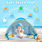 🏖️ Tenda da spiaggia portatile per bebè – protezione UV sicura per il tuo piccolo! ☀️👶