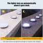 🔥☀️ Luce da terra solare in acciaio inox con 8 LED – Illumina il tuo giardino a energia gratuita! 💡🌿