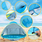 🏖️ Tenda da spiaggia portatile per bebè – protezione UV sicura per il tuo piccolo! ☀️👶