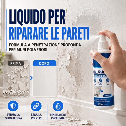 🛒✨ Liquido Riparatore per Pareti + Indurente – Ripara, rinforza e leviga in un solo prodotto. Ordina ora!