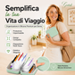 💊🧳 Set di bustine portapillole impermeabili A8 – protezione totale per i tuoi farmaci! 💧🛡️