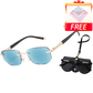 💎👓 Occhiali da sole e da lettura in zaffiro ad alta durezza, anti-luce blu, per lontano e vicino 😎🔵