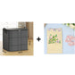 🧺 Copripiumino antipolvere organizer – biancheria sempre in ordine!