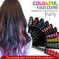 🎨 Pettine di gesso per tinture temporanee per capelli – colore istantaneo e divertente! 💇‍♀️✨🌈