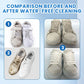 👟✨ Crema detergente multiuso per scarpe bianche – Pulisce, illumina e non richiede risciacquo! 🧼💪