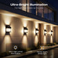 🏮Goitali® Lanterna Solare da Parete IP65 con Sensore di Movimento e Luce Calda – 3 Modalità, Ricarica Solare per Giardino, Portico e Patio ✨