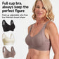 🎁OFFERTA ECCEZIONALE 2026💕Reggiseno senza cuciture con sottili righe e sostegno a W – Comodità e stile!