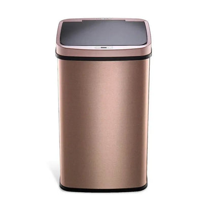 🔔🗑️ Cestino a Sensore da 13 Galloni Nine Stars – Apertura Senza Contatto, Acciaio Inox e Chiusura Silenziosa ✨
