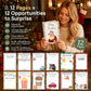 🎁 70% DI SCONTO! Libro Portacarte Regalo di Natale – Rilegatura a Spirale, Fai da Te – Regali Personalizzati per Famiglia e Amici 🎅✨