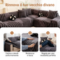 🛋️✨ Copridivano in Peluche Morbido & Antiscivolo – 9 Colori, 5 Misure (180x130cm a 180x420cm) – Protezione Elegante per Divano 1-4+ Persone 🏠💕