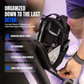 🧲🎒 Borsa sportiva magnetica – Resistente fino a 9 kg, con tasche per borraccia e smartphone e comoda tracolla! 💪📱