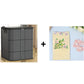 🧺 Copripiumino antipolvere organizer – biancheria sempre in ordine!