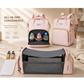 🎒 Goitali® Zaino Fasciatoio 4 in 1 da 25L – con Area Cambio Pieghevole, Tasche Termiche, Porta USB e Ganci Passeggino