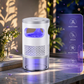 Trappola per insetti a LED da interno – luce UV, senza sostanze chimiche, con luce notturna 🌙🔌