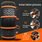 🔥 Super Offerta Invernale! 🚗 Catene Antiscivolo per Auto Ultra Resistenti all’Usura – Sicurezza e Controllo su Neve e Ghiaccio ✨