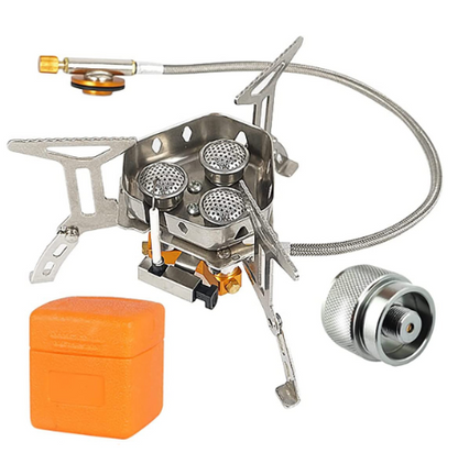 ⏳ Offerta Speciale a Tempo Limitato ⏰ Bruciatore a Gas Antivento per Campeggio e Outdoor 🔥