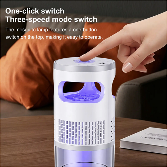 Trappola per insetti a LED da interno – luce UV, senza sostanze chimiche, con luce notturna 🌙🔌
