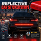 🚗 Goitali® Strisce Adesive Riflettenti per Auto – Per Bagagliaio e Paraurti Posteriore ✨