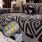 🛋️✨ Copridivano in Peluche Morbido & Antiscivolo – 9 Colori, 5 Misure (180x130cm a 180x420cm) – Protezione Elegante per Divano 1-4+ Persone 🏠💕