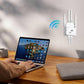 🎁 Ultimo giorno con il 50% di sconto! 🔥 Ripetitore WiFi 2026, dual band 1200 Mbps (5 GHz/2,4 GHz), amplificatore di segnale, copertura di 930 m² e 50 dispositivi, con porta Ethernet.