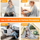 🔥🧶 Scialle Elettrico Riscaldato USB – Poncho Coperta Indossabile con 3 Livelli di Calore, Lavabile in Lavatrice ✨