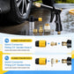 💪 ULTIMO GIORNO - ACQUISTA 2 E RICEVI 1 GRATIS!! 🏆 JetSmart™ Pistola ad alta pressione potenziata aggiornata 💦 Impugnatura ergonomica • Ugello booster • Tubo incluso – Potente per lavare l'auto 🚗 Annaffiatura del giardino 🌻 Senza sforzo! 👍