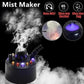 💨 50% DI SCONTO! ⚡ Generatore di Nebbia a Ultrasuoni con 12 LED – Crea atmosfere magiche per Halloween, fontane e umidificatori – Silenzioso e sicuro in acqua 💧✨🎃