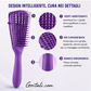 🌸💆‍♀️ Pettine massaggiante a cuscinetto d'aria per il benessere dei capelli e del cuoio capelluto – ideale per capelli lunghi e ricci, aiuta a prevenire la caduta e combatte l'effetto crespo grazie alla sua azione anti-elettricità statica. 🌿✨