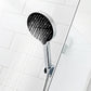 🚿✨ Soffione doccia a pioggia ad alta pressione – Angolo regolabile a 360°, ugelli facili da pulire e attacco universale per una doccia rinfrescante 💦