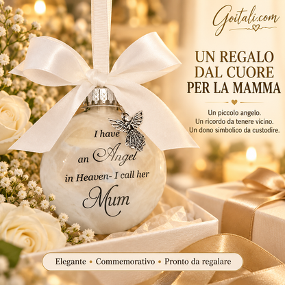 💖 50% di Sconto 🎁 Ornamento Commemorativo Angelo in Cielo – Ricordo Eterno e Delicato ✨
