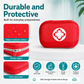 🏥🆘 Kit di pronto soccorso: trousse d'emergenza portatile per la casa — con tutti gli accessori | Set da 26 pezzi 🩹💊