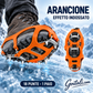 ❄️🥾 Goitali® Ramponcini Antiscivolo con 18 Punte in Acciaio Inox – per Ghiaccio e Neve, M/L