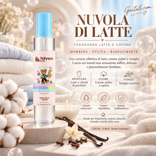 🛏️ Spray Antiacaro & Deodorante 3.0 – 99,9% Elimina Acari, Profuma i Tessuti, 200 ml 👉 Protezione Totale per Casa e Famiglia, senza Alcol!