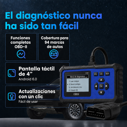 🚗🔧 Scanner diagnostico OBD2 multifunzione per motori di veicoli 🛠️💡