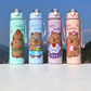 Borraccia Carina con Capibara per la Scuola - Grande Capacità da 800ml