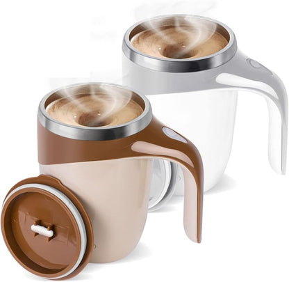⚡☕ Tazza smart con agitatore magnetico automatico – Mescola senza sforzo! 🔄✨