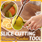 🔪🍴 Strumento creativo per affettare in cucina – Tagli perfetti in un attimo!（-50%） ✨👩‍🍳