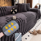 🛋️✨ Copridivano in Peluche Morbido & Antiscivolo – 9 Colori, 5 Misure (180x130cm a 180x420cm) – Protezione Elegante per Divano 1-4+ Persone 🏠💕