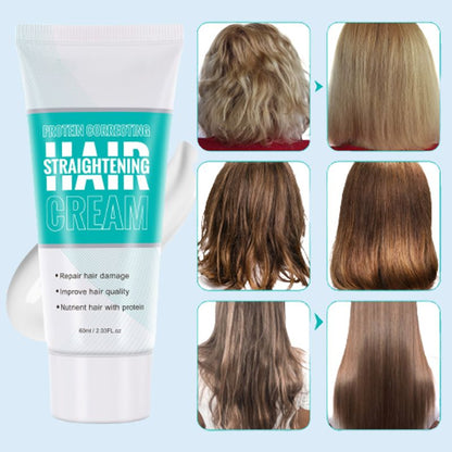 🔥 ACQUISTA 2 E RICEVI 1 GRATIS 🔥 Crema Proteica Raddrizzante per Capelli – capelli lisci, morbidi e pieni di vita! 💇‍♀️✨