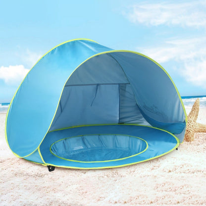 🏖️ Tenda da spiaggia portatile per bebè – protezione UV sicura per il tuo piccolo! ☀️👶