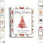 🎁 70% DI SCONTO! Libro Portacarte Regalo di Natale – Rilegatura a Spirale, Fai da Te – Regali Personalizzati per Famiglia e Amici 🎅✨