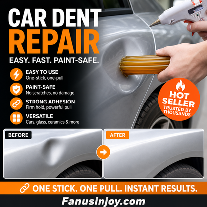 🛠️ Rimuovi le ammaccature dell'auto senza sforzo! 🚗 Barra di colla per la riparazione di ammaccature senza verniciatura per veicoli 🔧✨
